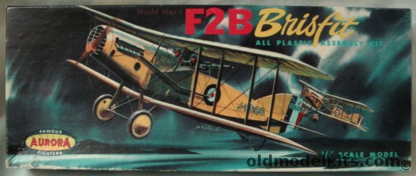 Aurora 1/48 Bristol F2B Brisfit - (F.2B), 113-98 plastic model kit